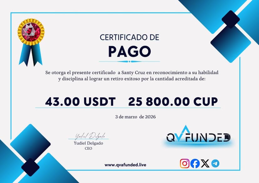 Certificado de pago QvaFunded 3